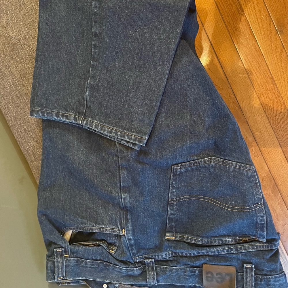 Lee Blue Relaxed Fit Jeans Classic Denim